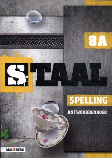 Afbeelding van Staal spelling 8B Antwoordenboek