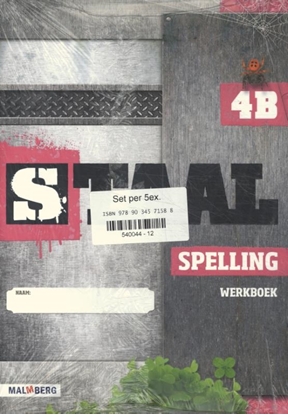 Afbeeldingen van Staal (5 ex) groep 4 spelling werkboek b