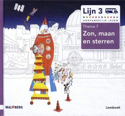 Afbeeldingen van Lijn 3 Thema 7 zon maan en sterren Leesboek