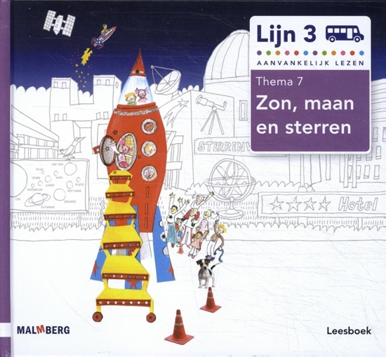 Afbeelding van Lijn 3 Thema 7 zon maan en sterren Leesboek