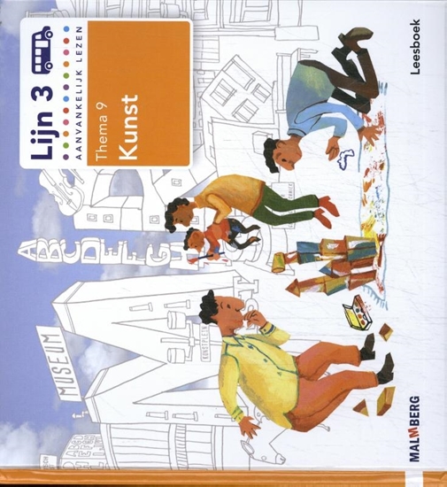 Afbeelding van Lijn 3 groep 3 thema 9 kunst Leesboek