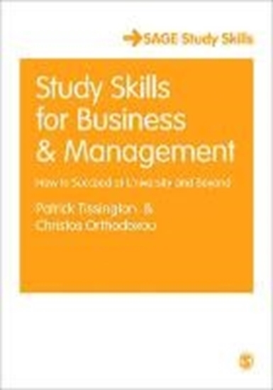 Afbeelding van Study Skills for Business and Management: How to Succeed at University and Beyond