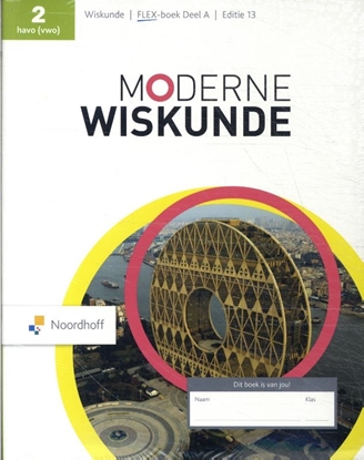 Afbeeldingen van Moderne Wiskunde set 2 havo/vwo Flex-boek A+B