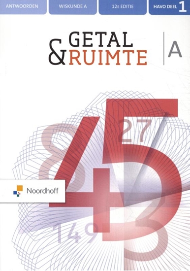 Afbeelding van Getal & Ruimte havo A 1 antwoorden