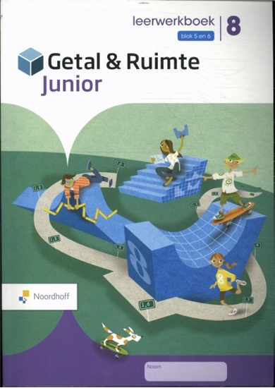 Afbeelding van Getal & Ruimte Junior groep 8 blok 5 en 6 leerwerkboek
