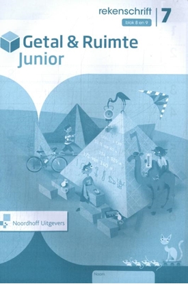 Afbeeldingen van Getal & Ruimte junior groep 7 blok 8-9 rekenschrift