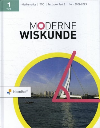 Afbeeldingen van Moderne Wiskunde vwo English 1b leerboek