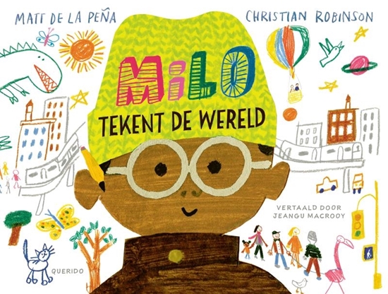 Afbeelding van Milo tekent de wereld