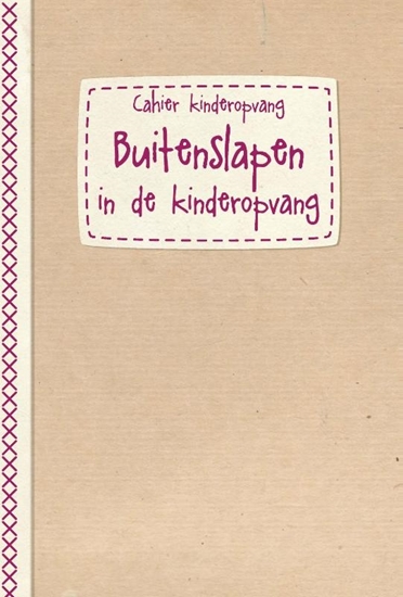Afbeelding van Buitenslapen - cahierreeks Kinderopvang