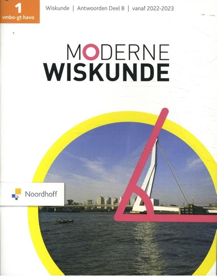 Afbeelding van Moderne Wiskunde vmbo-gt(h) 1 b Antwoordenboek