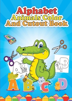 Afbeeldingen van Alphabet dieren Color and cutout