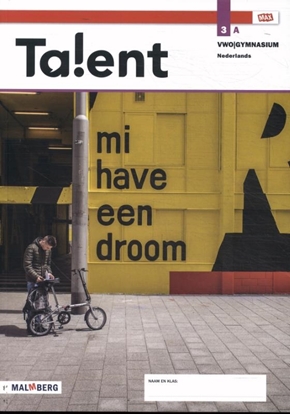 Afbeeldingen van Talent 3 vwo/gymnasium A Leeropdrachtenboek