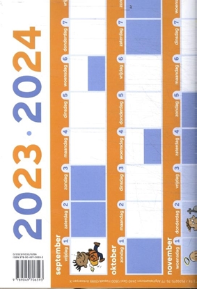 Afbeeldingen van Klaskalender 2023-2024