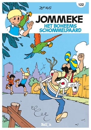 Afbeeldingen van Jommeke Het Boheems schommelpaard
