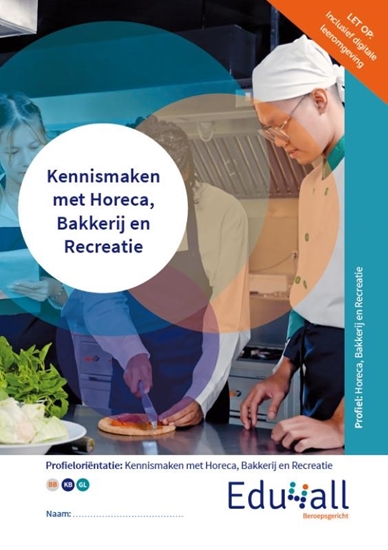 Afbeelding van Edu4all HBR Kennismaken met Horeca, Bakkerij en Recreatie | combipakket