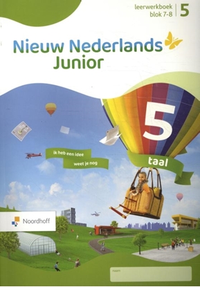 Afbeeldingen van Nieuw Nederlands Junior taal groep 5 blok 7-8 Leerwerkboek