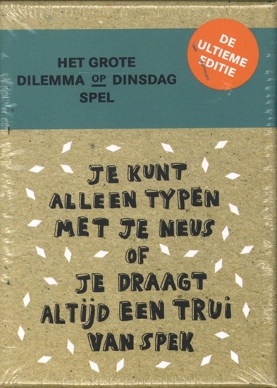 Afbeelding van Dilemma op Dinsdag Het Grote Dilemma op Dinsdag-Spel: De Ultieme Editie