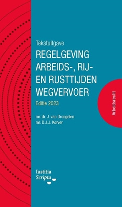 Afbeeldingen van Tekstuitgave Regelgeving Arbeids-, rij- en rusttijden wegvervoer 2023