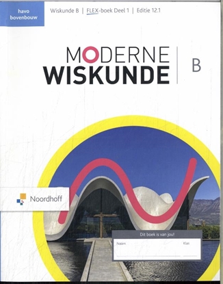 Afbeeldingen van Moderne Wiskunde havo bovenbouw B Flex boek