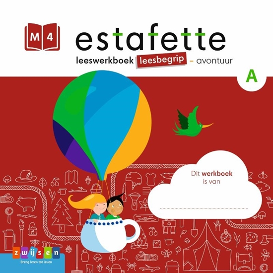 Afbeelding van Estafette groep 4 leesbegrip Werkboek A