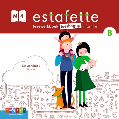Afbeeldingen van Estafette groep 4 leesbegrip Werkboek B