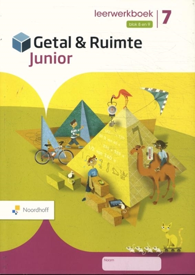 Afbeelding van Getal & Ruimte Junior groep 7 blok 8 en 9 leerwerkboek