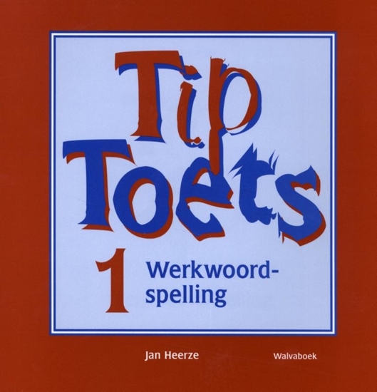 Afbeelding van Tiptoets 1 werkwoordspelling oefenblok
