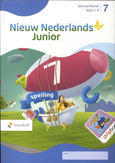 Afbeelding van Nieuw Nederlands Junior Spelling groep 7 blok 1-4 leerwerkboek