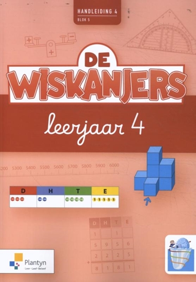 Afbeelding van De Wiskanjers 4 Blok 5 Handleiding