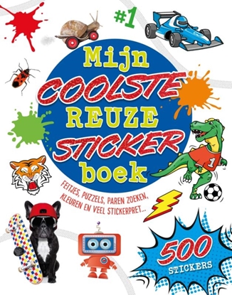 Afbeeldingen van Mijn coolste reuzestickerboek - Reuzestickerboeken