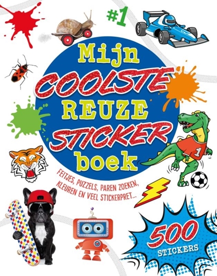 Afbeelding van Mijn coolste reuzestickerboek - Reuzestickerboeken