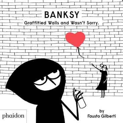 Afbeeldingen van Banksy Graffitied Walls and Wasn't Sorry.