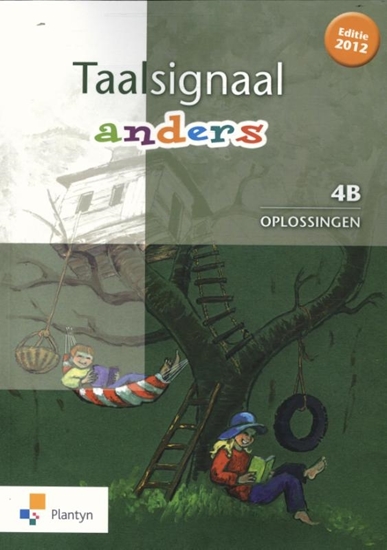 Afbeelding van Taalsignaal Anders! 4B Oplossingen Werkboek