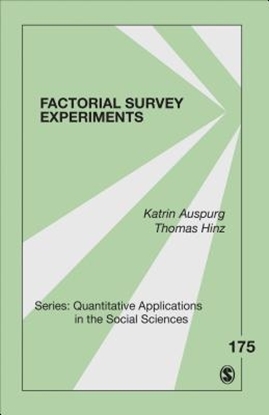 Afbeeldingen van Factorial Survey Experiments