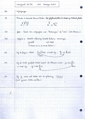 Afbeeldingen van Integraal 5/6 Ab analyse deel 2 oplossingen