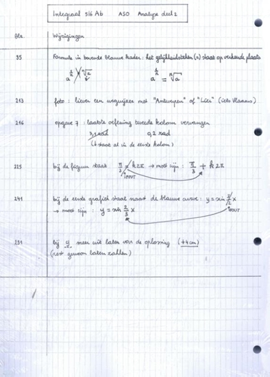 Afbeelding van Integraal 5/6 Ab analyse deel 2 oplossingen