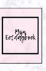 Afbeelding van Mijn eetdagboek