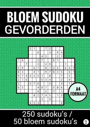 Afbeeldingen van Bloem Sudoku Gevorderden - 250 Sudoku's / 50 Bloem Sudoku's - nr. 28