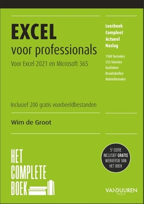 Afbeeldingen van Het complete boek Excel voor professionals