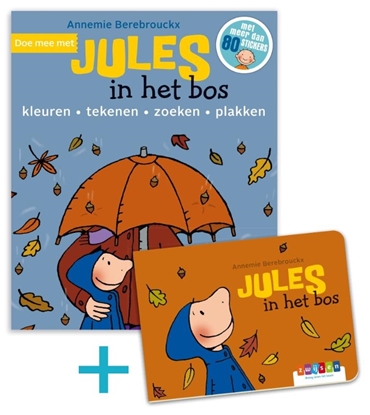 Afbeeldingen van promobundel Doe mee met Jules in het bos + kartonboekje Jules in het bos