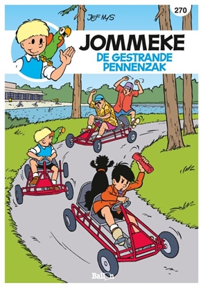 Afbeeldingen van Jommeke strip De gestrande pennenzak