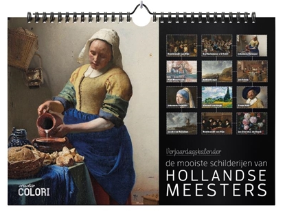 Afbeeldingen van Verjaardagskalender De mooiste schilderijen van Hollandse Meesters