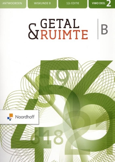 Afbeelding van Getal & Ruimte vwo B antwoorden 2