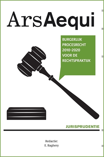 Afbeelding van Ars Aequi Jurisprudentie Jurisprudentie Burgerlijk procesrecht 2010-2020 voor de rechtspraktijk