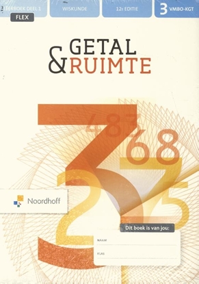 Afbeeldingen van Getal & Ruimte 12e ed vmbo-kgt 3 FLEX leerboek 1+2 + werkboek 1+2