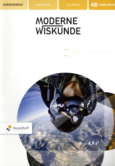 Afbeelding van Moderne Wiskunde vmbo-b 4b leerwerkboek