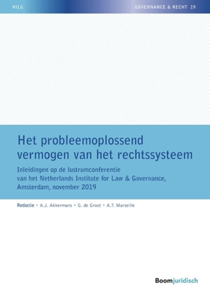 Afbeeldingen van NILG - Governance en Recht Het probleemoplossend vermogen van het rechtssysteem