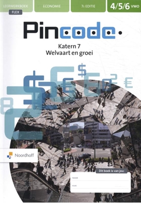 Afbeeldingen van Pincode 4/5/6 vwo katern 7 Welvaart en Groei Leerwerkboek