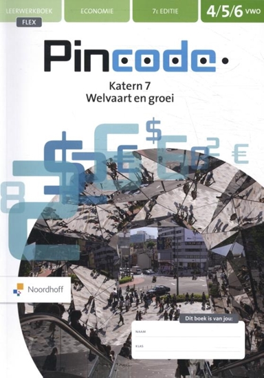 Afbeelding van Pincode 4/5/6 vwo katern 7 Welvaart en Groei Leerwerkboek