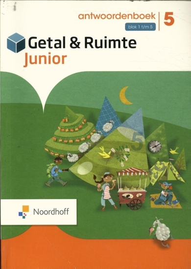 Afbeelding van Getal & Ruimte Junior Groep 5, blok 1 t/m 5 Antwoordenboek